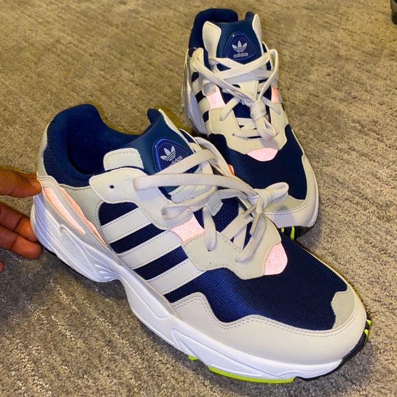 Adidas Shoes Yung96 Raw White Navy Poshmark